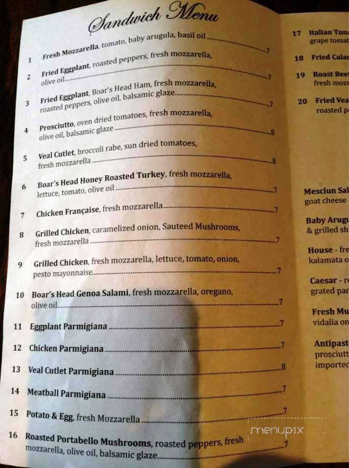 Mozzarella Fella - Sarasota, FL menu_pic