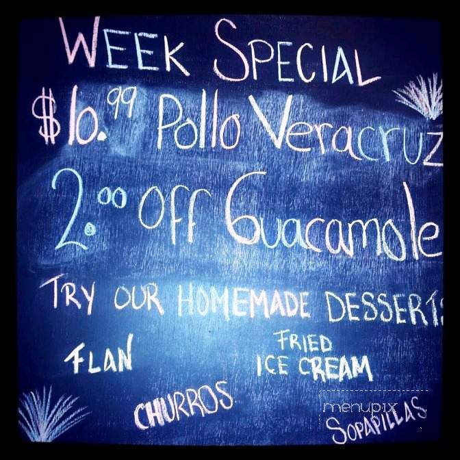 Cinco de Mayo - Hagerstown, MD menu_pic