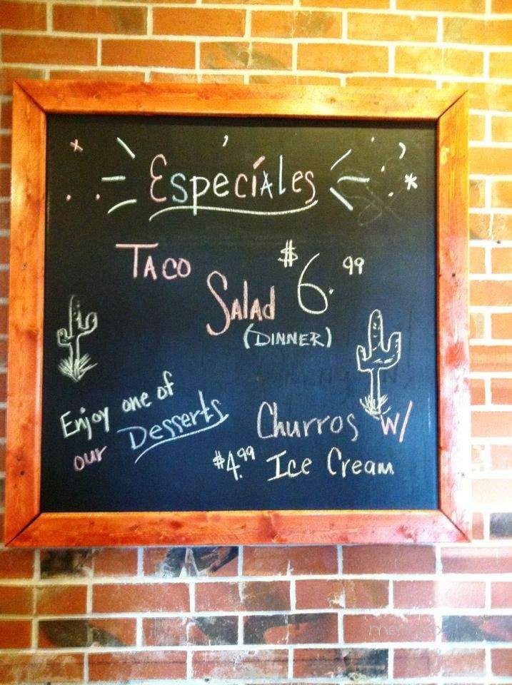Cinco de Mayo - Hagerstown, MD menu_pic