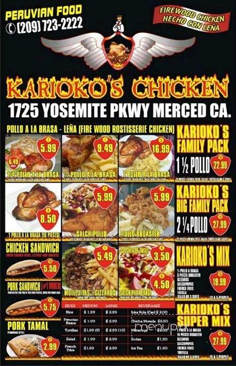 /380167716/Kariokos-Chicken-Merced-CA - Merced, CA