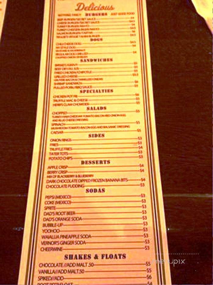 The Pan - Santa Barbara, CA menu_pic