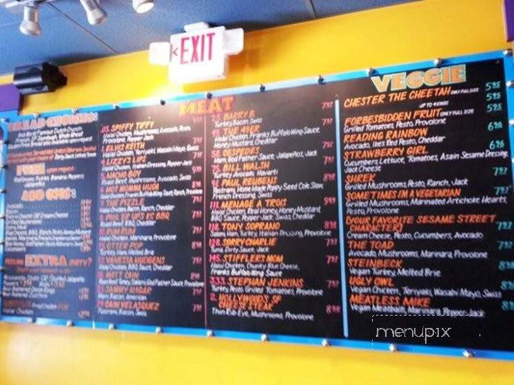 Ike's Lair - Salinas, CA menu_pic