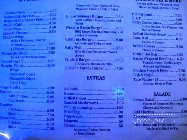 O'Hearns Pub Lomita - Lomita, CA menu_pic