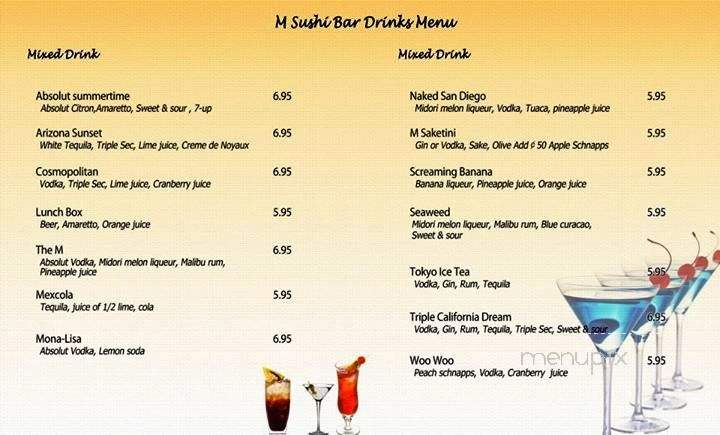 /380168770/M-Sushi-Bar-Menu-Glendale-AZ - Glendale, AZ