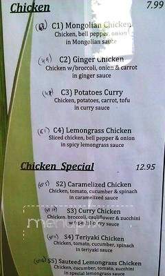 Veggie Today - Concord, CA menu_pic