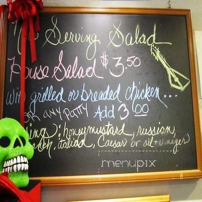 Rony's Rock Burger - West Orange, NJ menu_pic