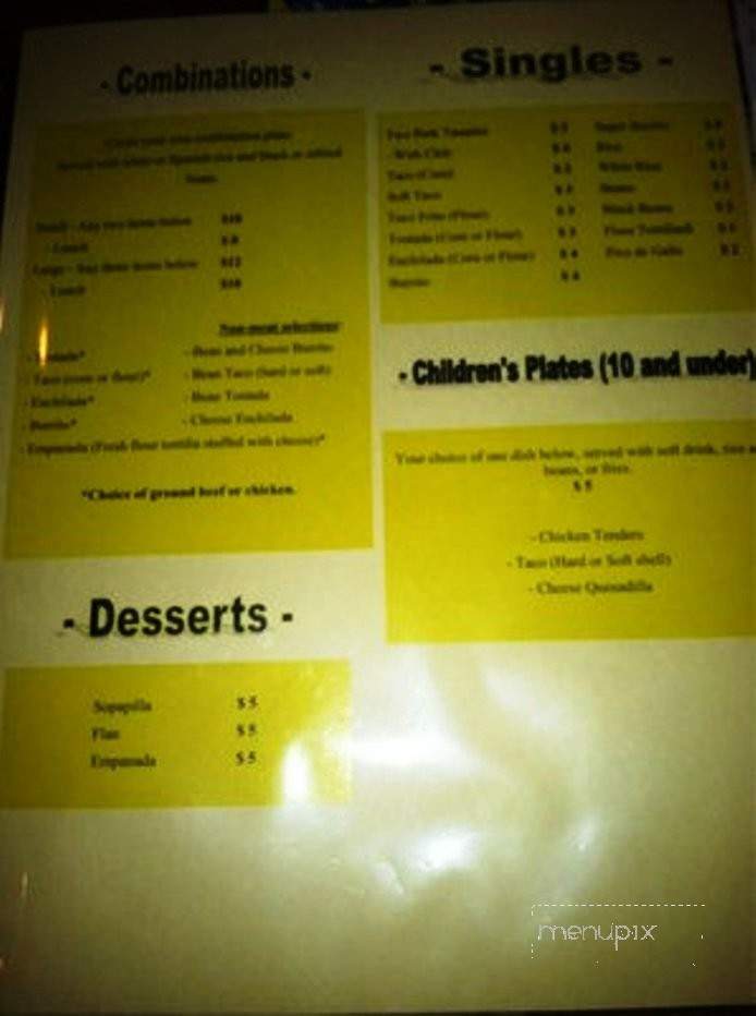 Arcelia's Mexicana - Saint Louis, MO menu_pic