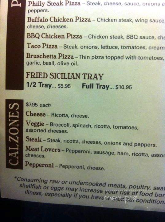 Keely's Alehouse & Grille - Kingston, PA menu_pic