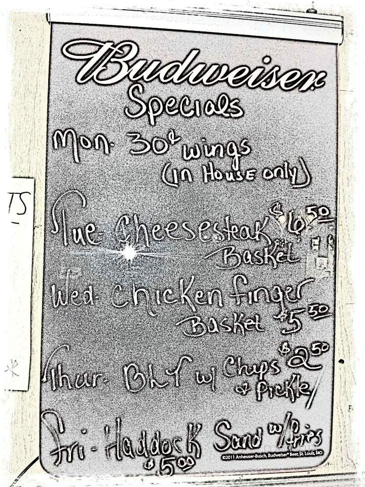 Dog House Saloon - West Hazleton, PA menu_pic