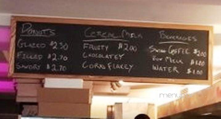 Zeke's DC Donutz - Washington, DC menu_pic