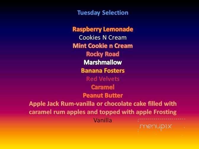 Kupcake Cafe - Melbourne, FL menu_pic