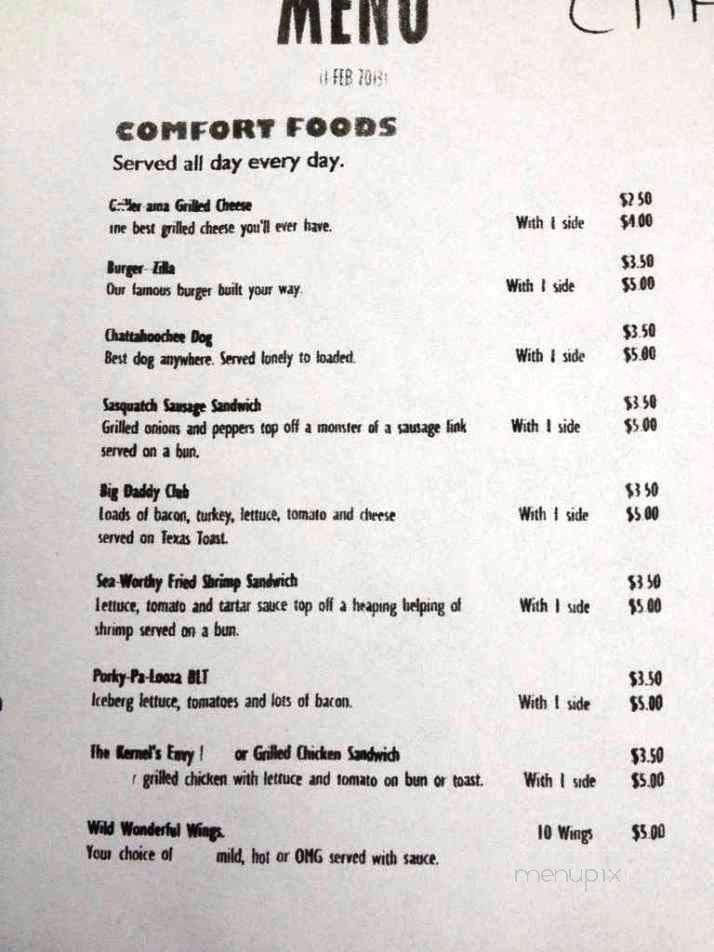 Patricks of Chattahoochee - Chattahoochee, FL menu_pic