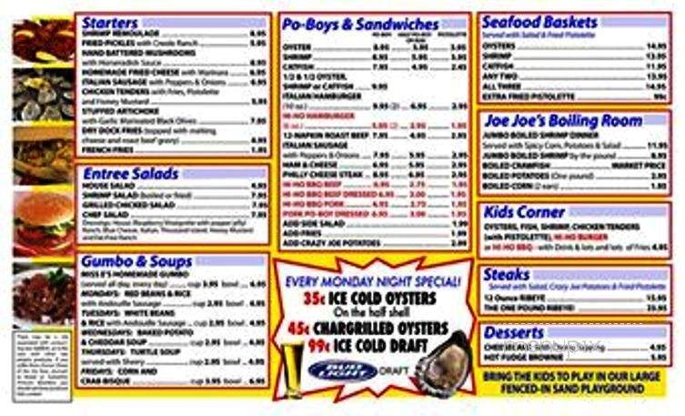 /380171200/Joe-Joes-Seafood-and-Oyster-Bar-Amite-City-LA - Amite, LA
