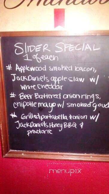 First Ward House - Saint Joseph, MO menu_pic