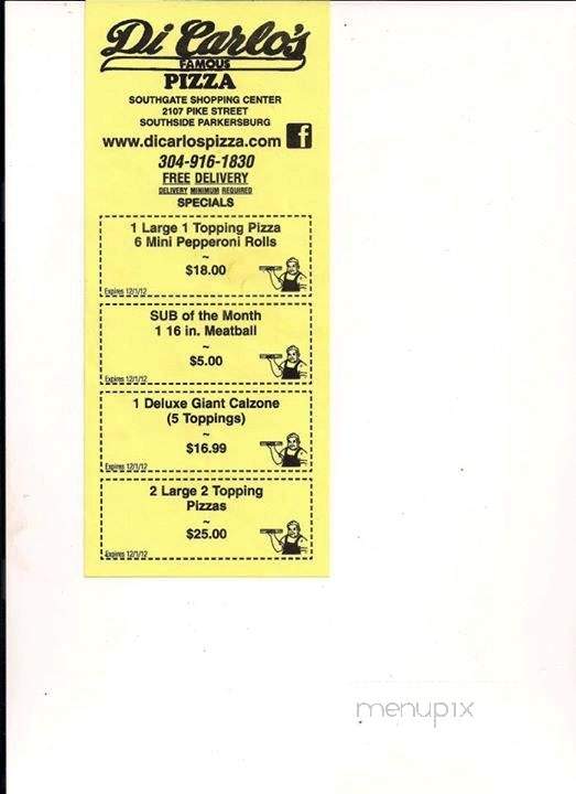 /380171312/DiCarlos-Pizza-Parkersburg-WV - Parkersburg, WV