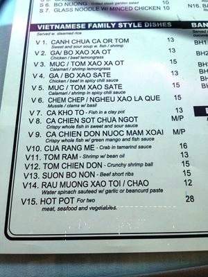 Tan Lac Vien - Pittsburgh, PA menu_pic