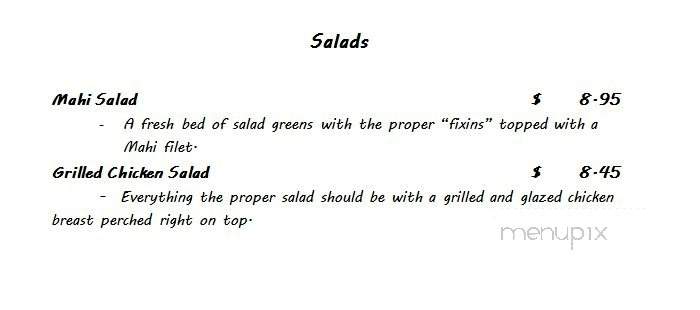 RiverTown Grill Restaurant - Wewahitchka, FL menu_pic