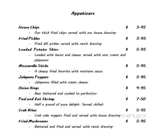 RiverTown Grill Restaurant - Wewahitchka, FL menu_pic
