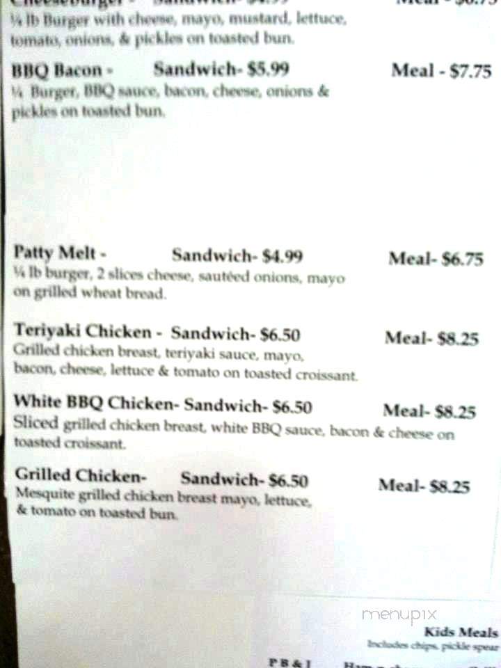 Creations & More Coffee Shop & Cafe - Hurley, MS menu_pic