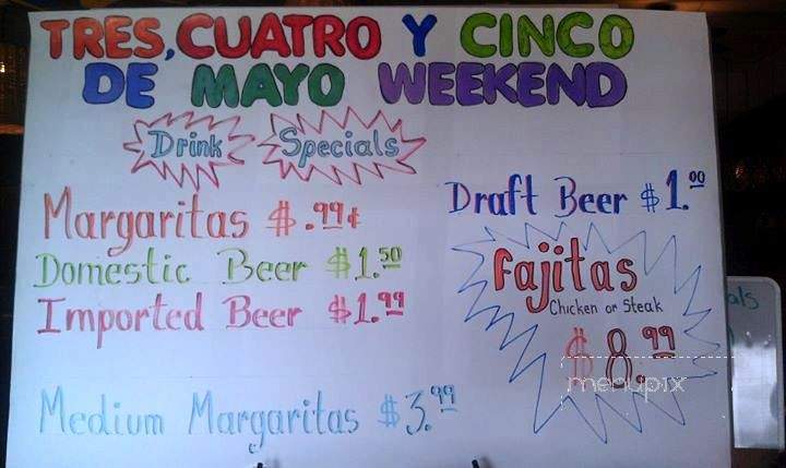 Hasienda Azul Mexican Grill Bar - Dothan, AL menu_pic