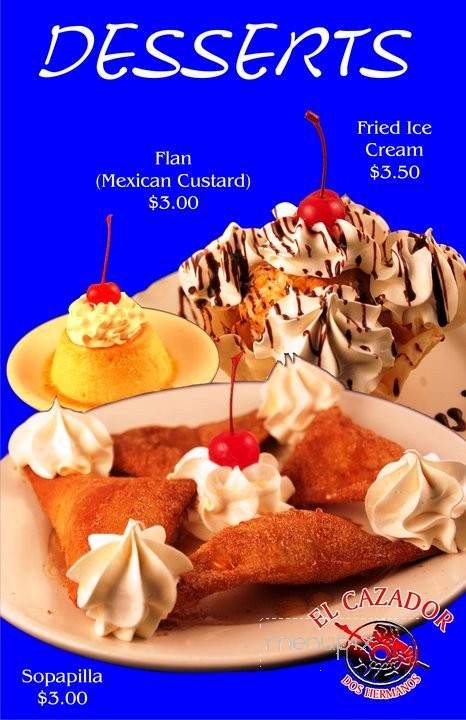 El Cazador - Clarinda, IA menu_pic