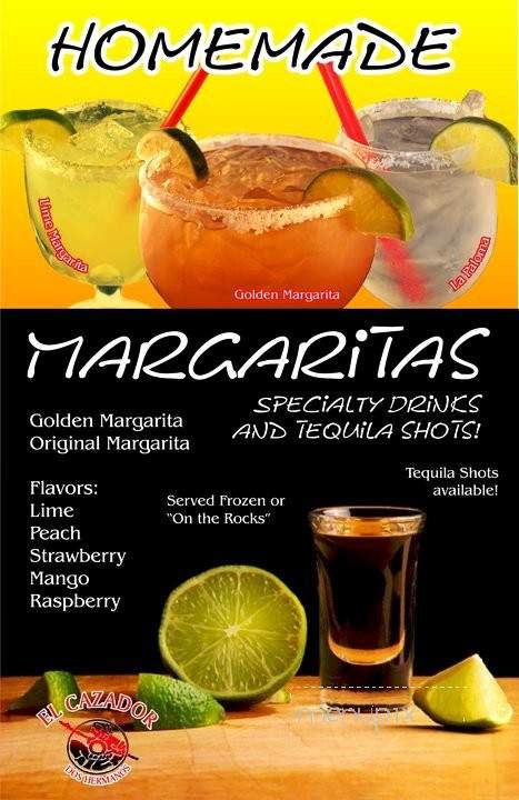 El Cazador - Clarinda, IA menu_pic
