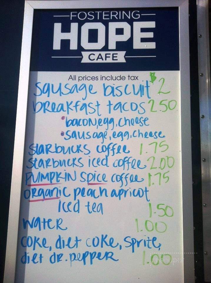 /380172123/Fostering-Hope-Cafe-The-Menu-Woodlands-TX - The Woodlands, TX