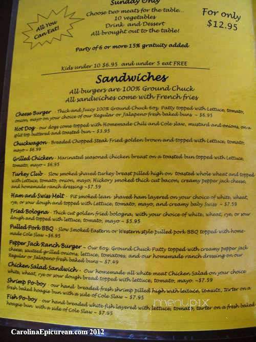 Cornbread Skillet - Arden, NC menu_pic