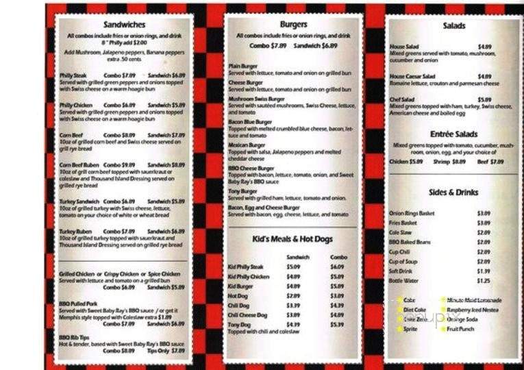 Fat Philly's Burgers - Ypsilanti, MI menu_pic