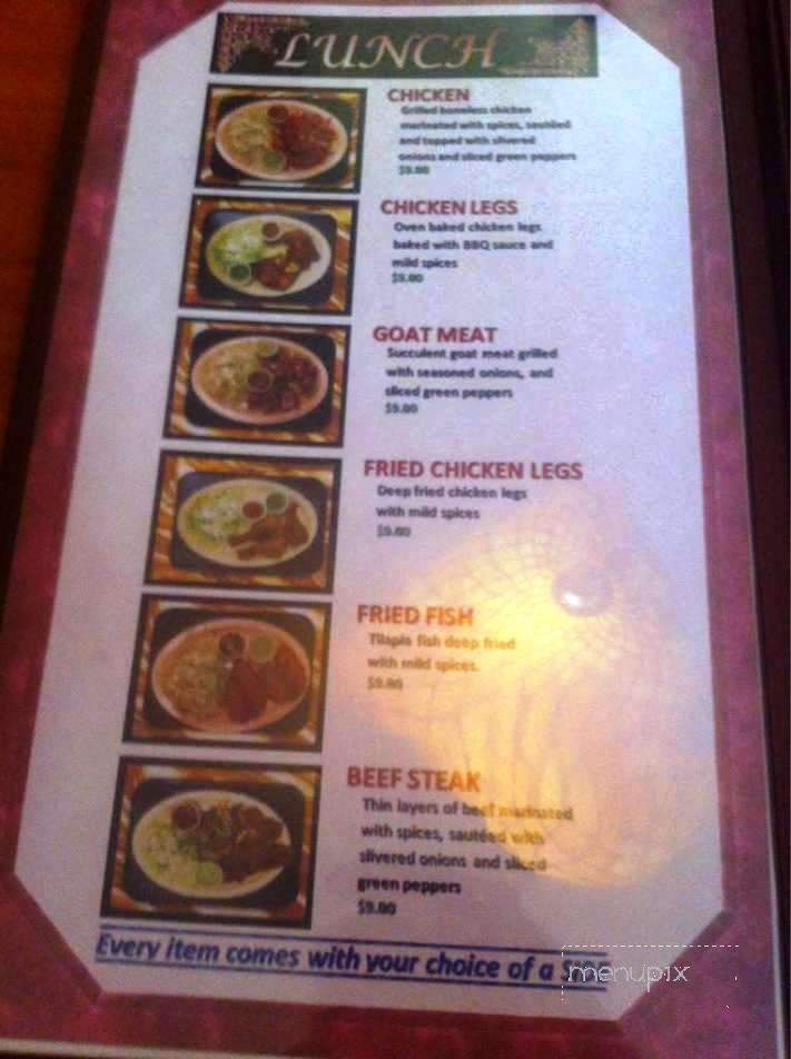 Habib Cuisine - Fargo, ND menu_pic