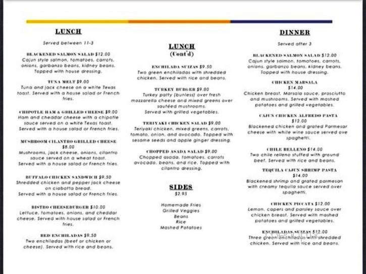Library Bistro - San Fernando, CA menu_pic
