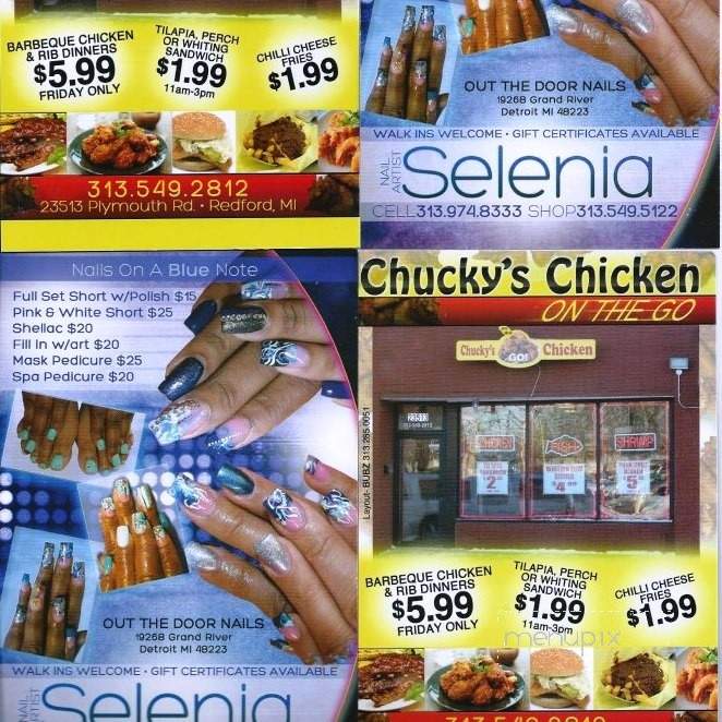 Chucky's Chicken On The Go - Redford, MI menu_pic