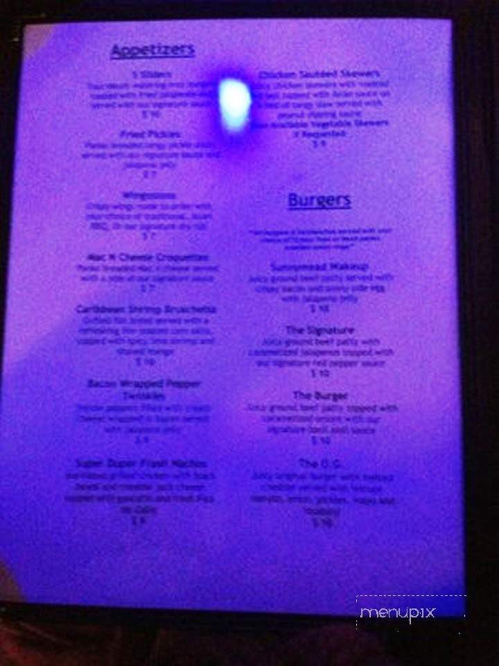 S Bar and Grill - Moreno Valley, CA menu_pic