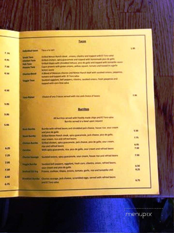 El Toro Bravo - Davis, CA menu_pic