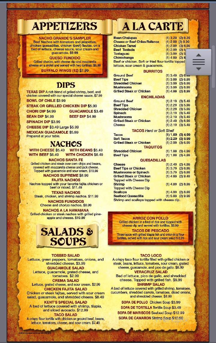 Nacho Grande - Chesapeake, VA menu_pic
