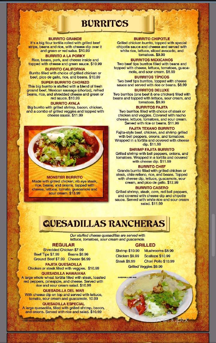 Nacho Grande - Chesapeake, VA menu_pic