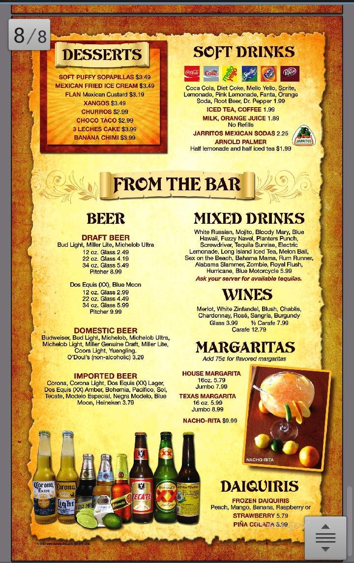 Nacho Grande - Chesapeake, VA menu_pic