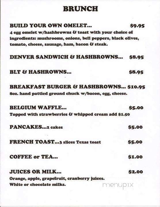 Busted Nut Bar Grill - Murdo, SD menu_pic