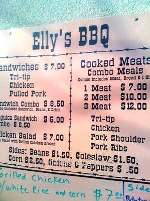 /380173846/Ellys-BBQ-Menu-Hanford-CA - Hanford, CA