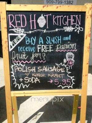 Red Hot Kitchen - Loma Linda, CA menu_pic