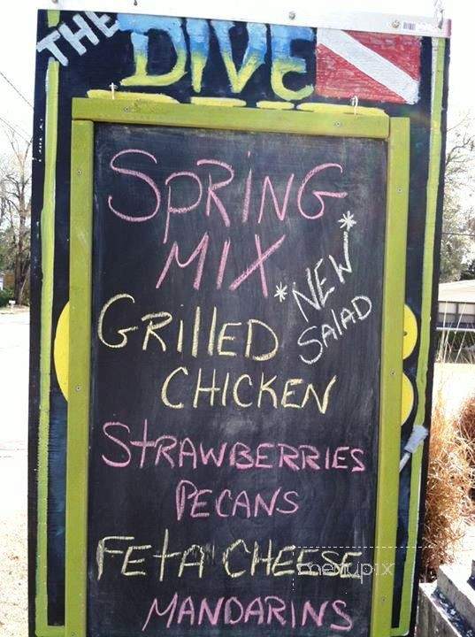 The Dive Pub and Grub - High Springs, FL menu_pic