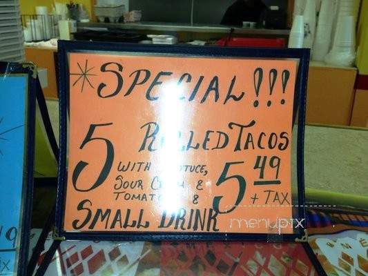 Armando's - Abilene, TX menu_pic