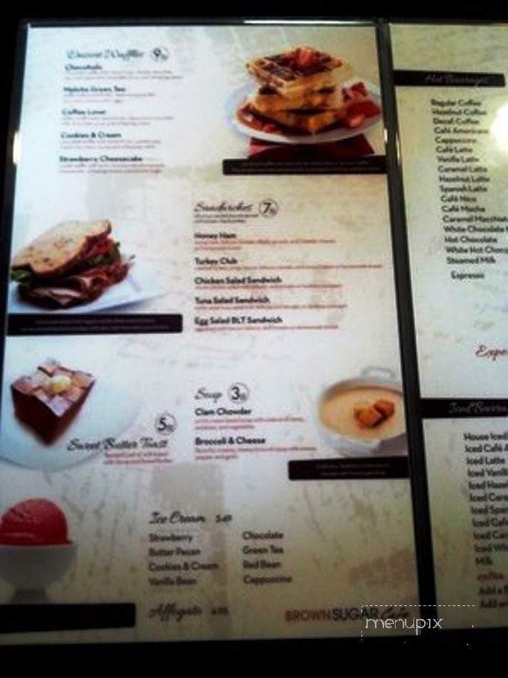Cafe Brown Sugar - Carrollton, TX menu_pic