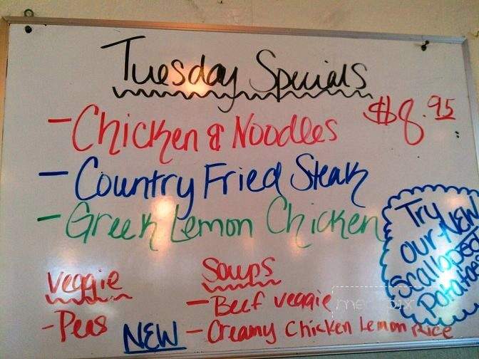 Circus City Grill - Peru, IN menu_pic
