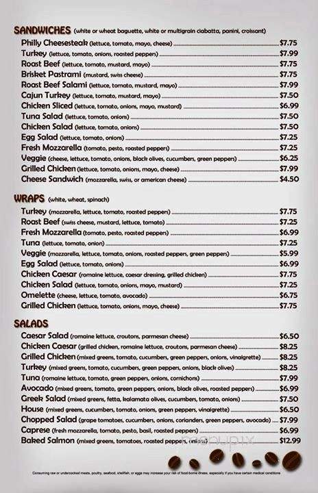 Mia Cafe - Aventura, FL menu_pic