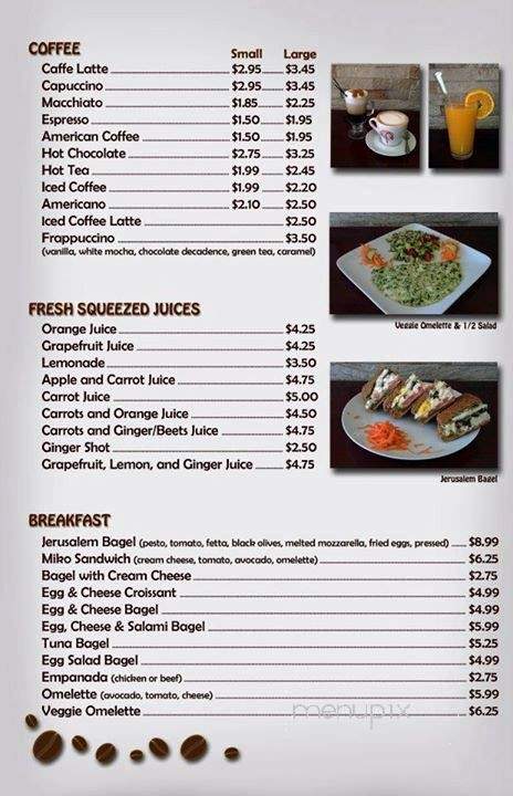 Mia Cafe - Aventura, FL menu_pic