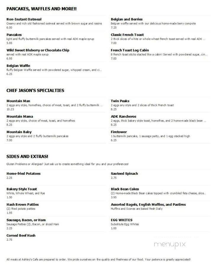 The Blue Owl Sweet Shoppe - House Springs, MO menu_pic