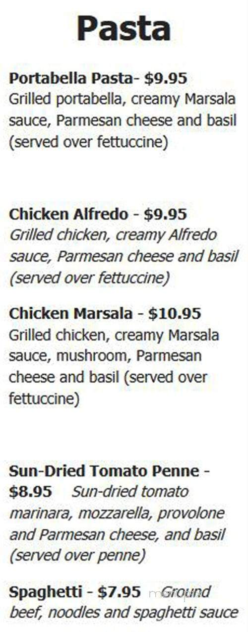 Harry's Tap Room - Dulles, VA menu_pic
