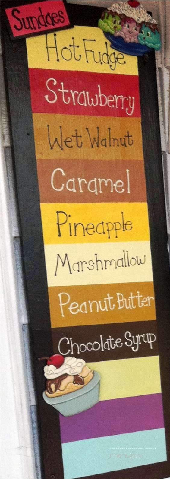 Chandler Square Ice Cream - Port Jefferson, NY menu_pic