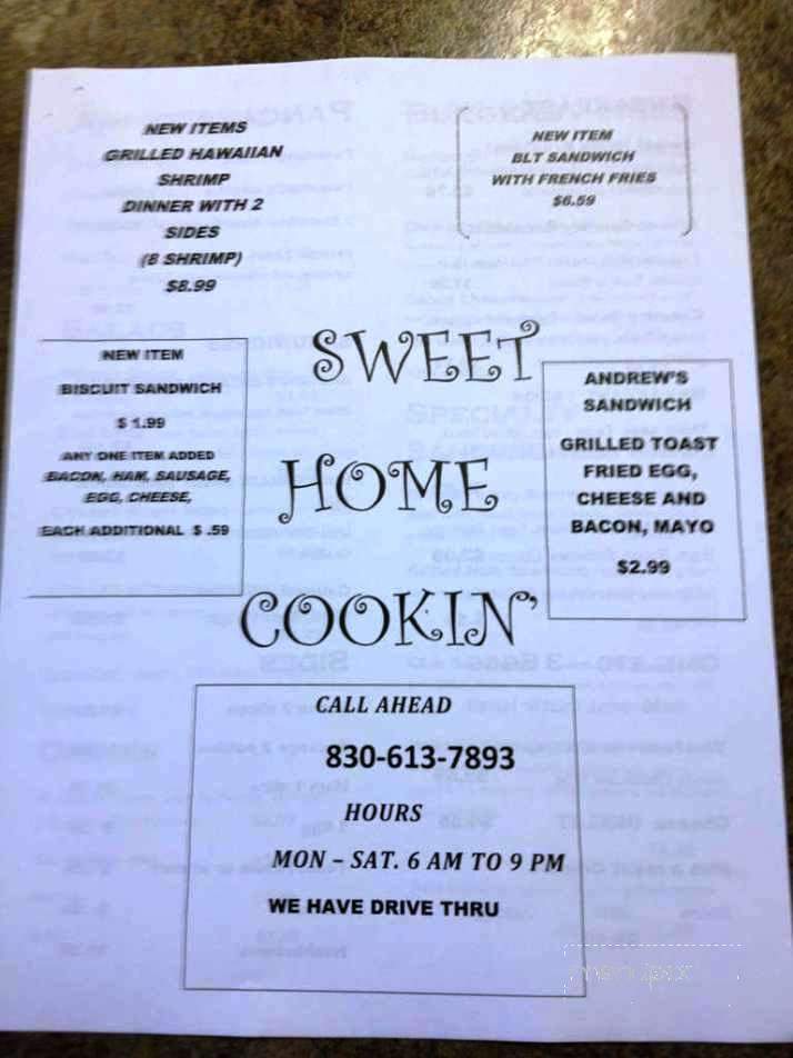 /380177200/Sweet-Home-Cookin-Llano-TX - Llano, TX